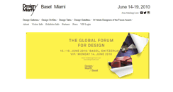 Desktop Screenshot of basel2010.designmiami.com